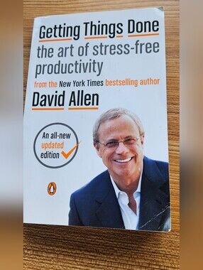 Getting Things Done: The Art of Stress-Free Productivity - White/Orange Edition